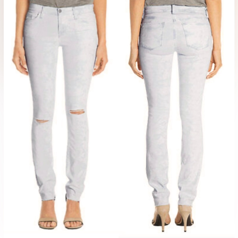 J BRAND JEANS 811 RAIL RUNAWAY BLEACHED WHITE
